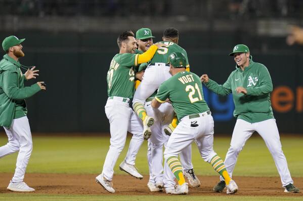 A's walk off Yankees in 11 innings after Adam Oller pitches a gem