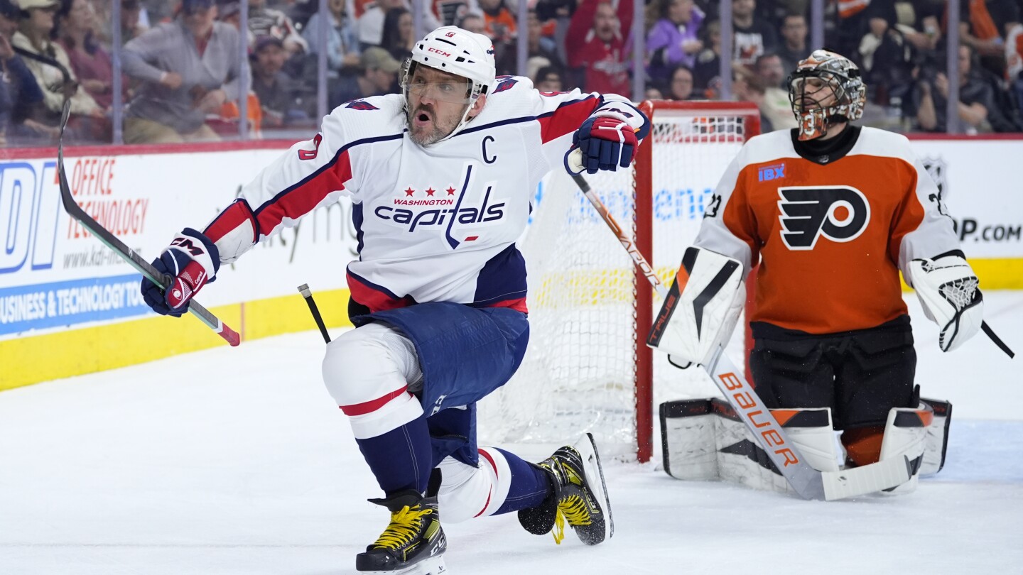 Alex Ovechkin Nears Gretzky's Goals Record