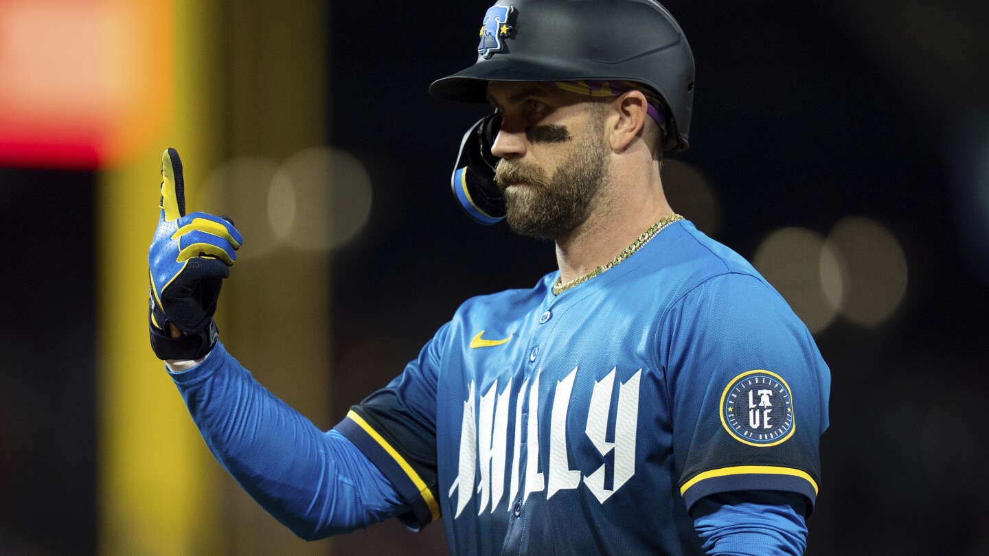 Bryce Harper llega a 1.000 impulsadas y Filis vencen 8-4 a Piratas