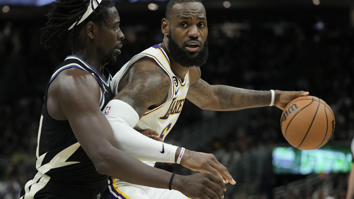 LeBron James returns to help Lakers beat Pacers - The San Diego