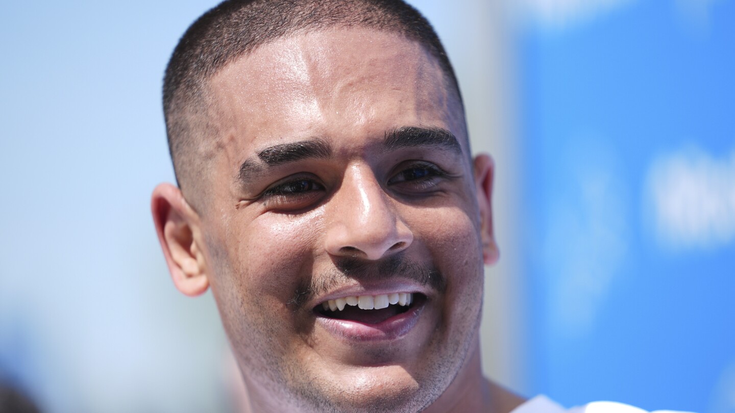 1st Egyptian drafted into the NFL, Ahmed Hassanein, takes part in Detroit Lions minicamp