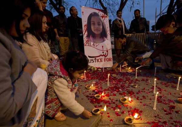 Office Rape Scene Sex Karich - After girl's killing, Pakistani women speak out on abuse | AP News