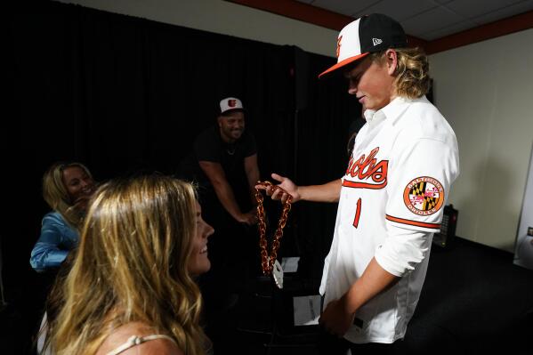 He's No. 1/1: Jackson Holliday on being drafted by the Orioles - Blog