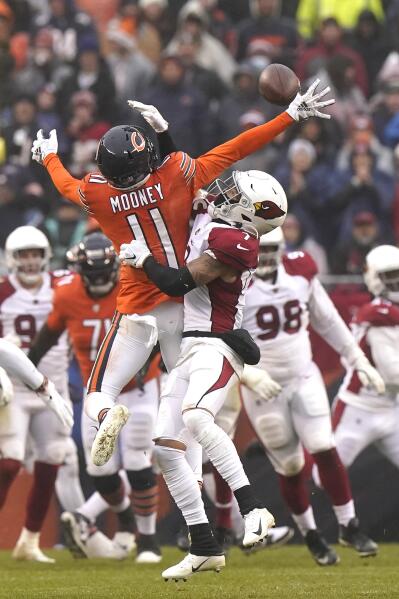 Bears WR Darnell Mooney puts in work after 1st dropped pass of season