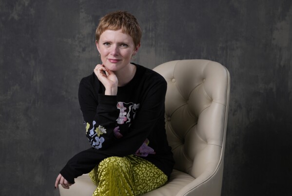 Rose Glass, director/co-writer of the film "Love Lies Bleeding," poses for a portrait at the Four Seasons Hotel, Monday, March 4, 2024, in Los Angeles. (AP Photo/Chris Pizzello)