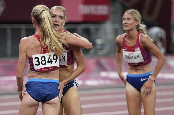 Tokyo Olympics 2021, Emma Coburn 3000m steeplechase 'disaster