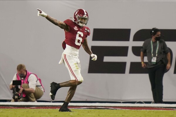 DeVonta Smith, 2017 Wide Receiver, Alabama