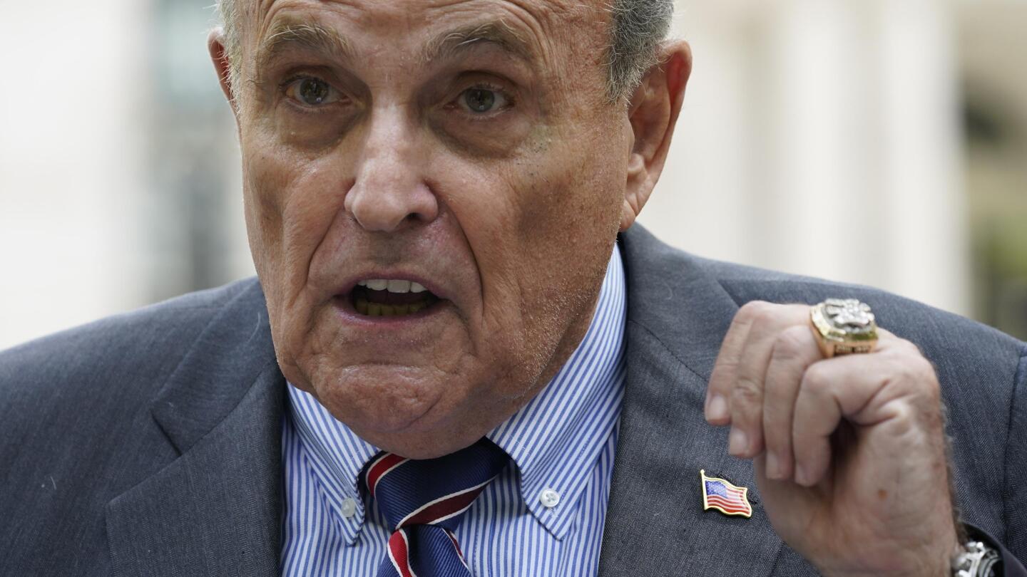 Prosecutors: No criminal charges expected from Giuliani raid