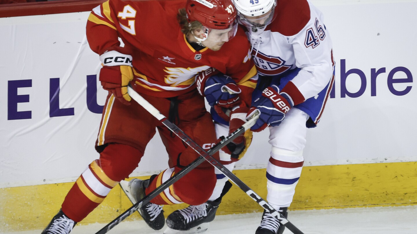 Flames' Connor Zary Suspended Two Games for Elbowing Pettersson