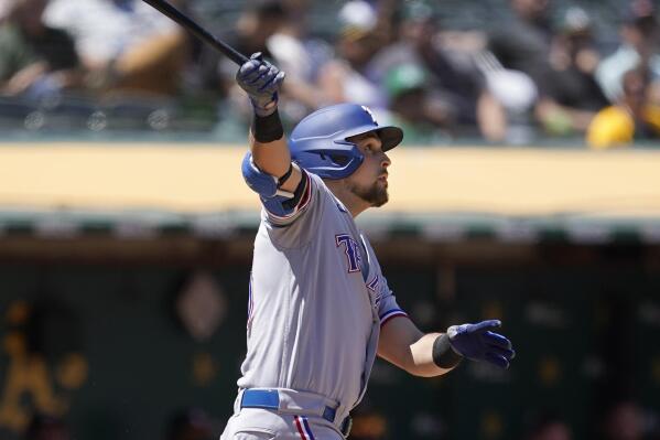 Joey Gallo, Nate Lowe power Texas Rangers in rout of the Oakland