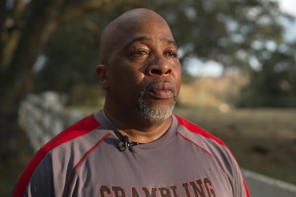 Former Angola prisoner, Curtis Davis, talks about his time at the Louisiana State Penitentiary during a 2021 interview near a former antebellum slave plantation near Angola, La. 