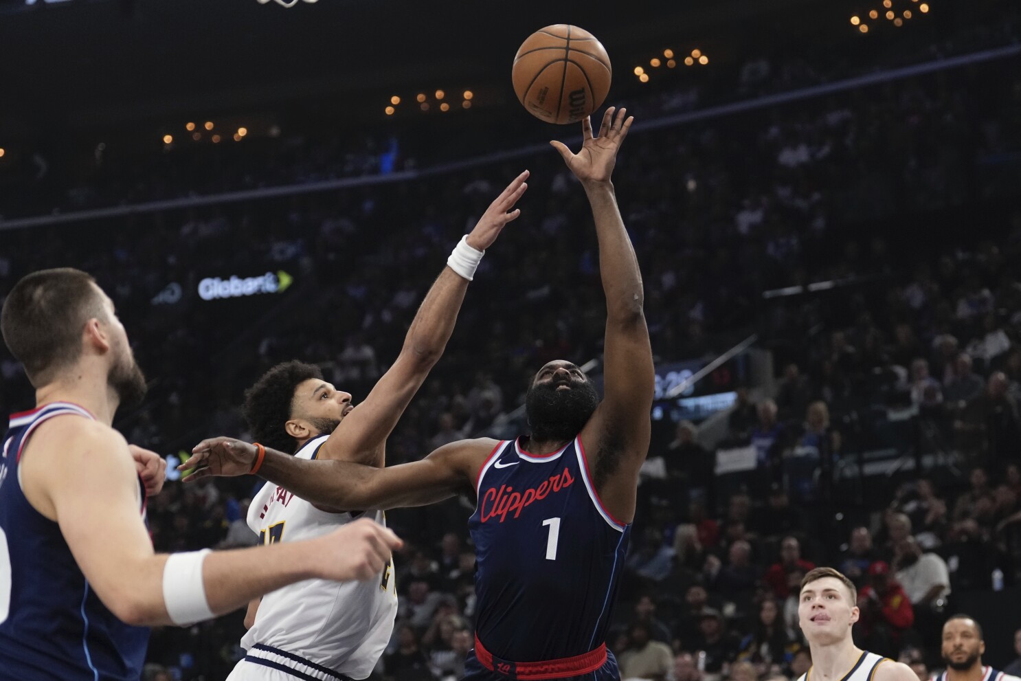 James Harden scores 28 points and Clippers force Game 7 with a gritty 111-105 win over Nuggets
