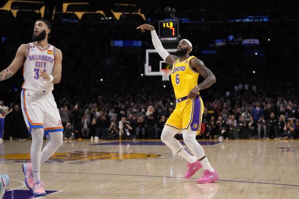 LeBron James with 16 Points in the 3rd Quarter vs. Oklahoma City Thunder