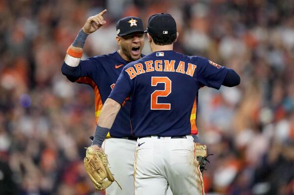 Yuli Gurriel's first strikeout of 2022 postseason ends streak