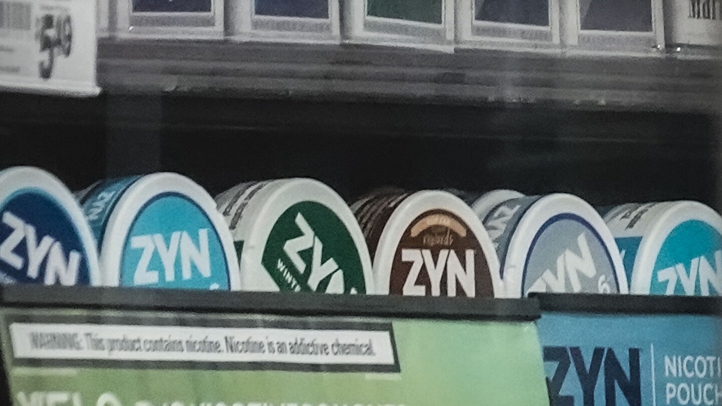 ВАШИНГТОН AP — Малък продукт на Philip Morris наречен Zyn