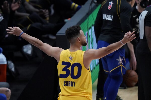 NBA All-Star Game: Curry Wins 2021 Three-Point Shootout - Blazer's