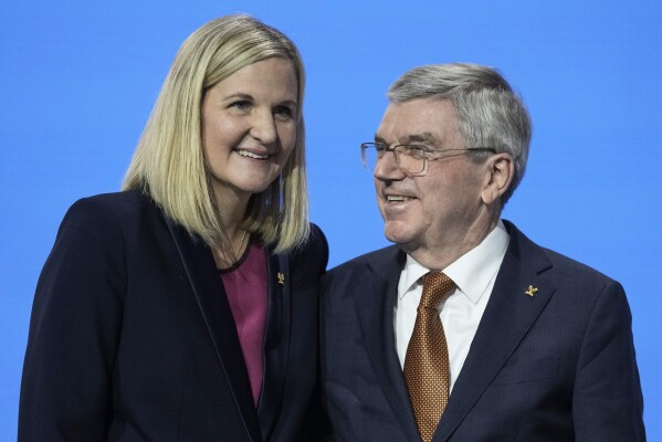 Kirsty Coventry is the first woman and first African to be elected IOC  president | AP News