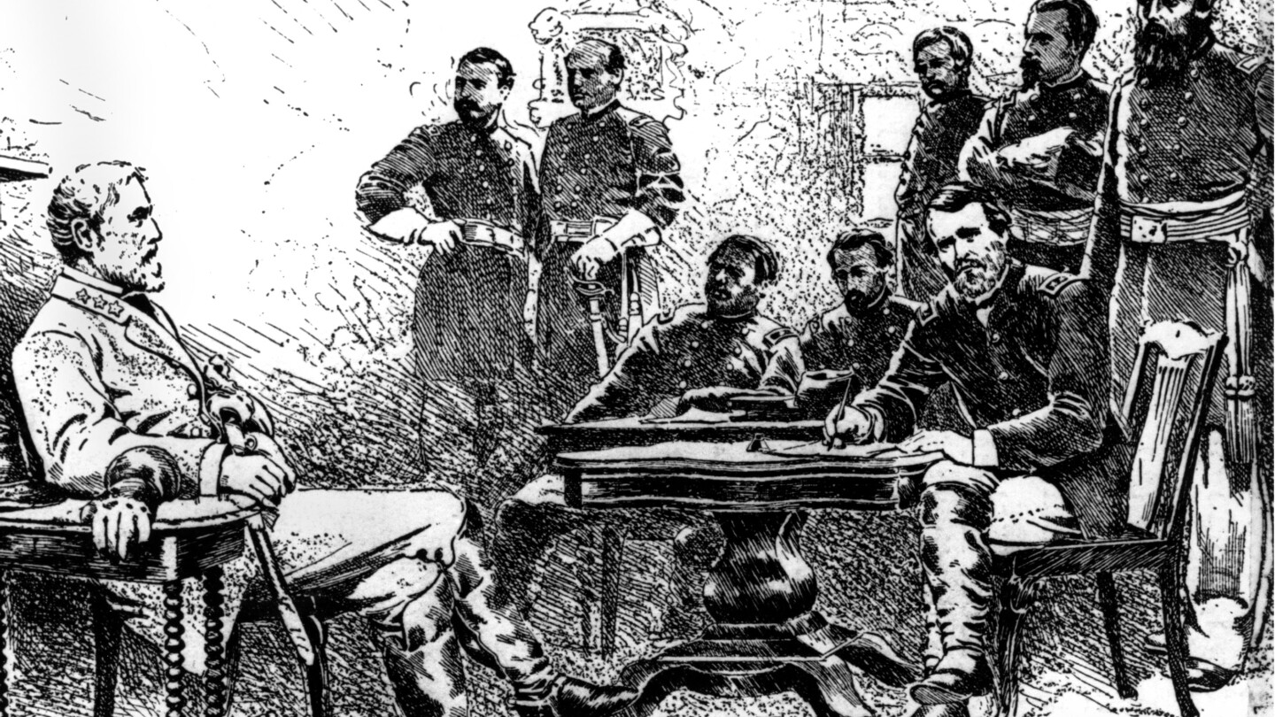 Today in History: April 9, Robert E. Lee surrenders to Ulysses S. Grant at Appomattox