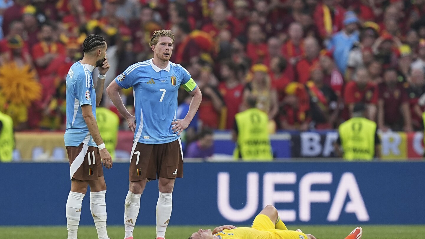 België plaatste zich na een 0-0 gelijkspel voor de laatste 16 van Euro 2024, Oekraïne werd uitgeschakeld