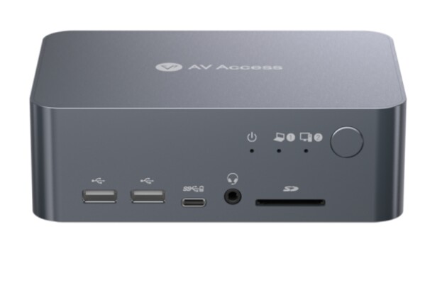 AV Access iDock C10 KVM Switch Docking Station (Photo: Business Wire)