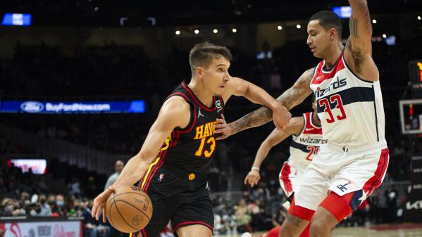 Wizards unleash three-point barrage but fall to Trae Young, Hawks - The  Washington Post