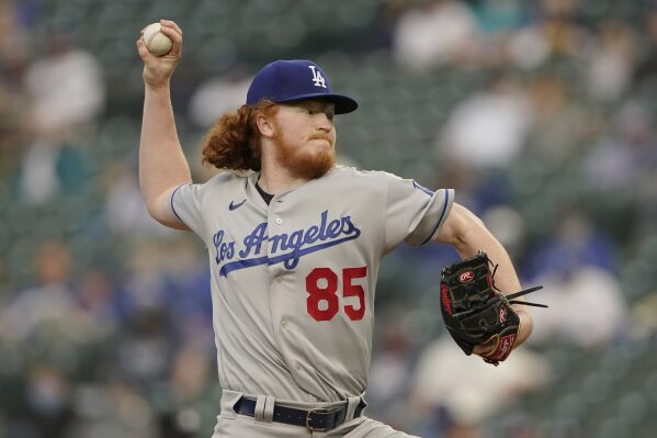 Dustin May dominates in MLB return, Dodgers beat Marlins 7-0