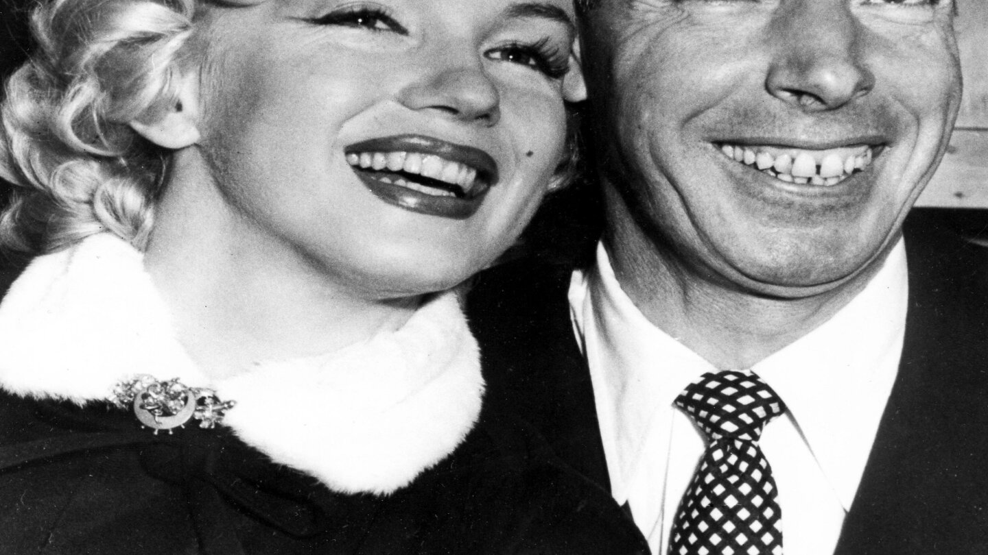 On this day in history, Jan. 14, 1954, Marilyn Monroe marries Joe DiMaggio