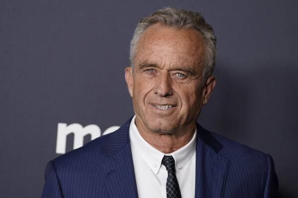 Robert F. Kennedy Jr. arrives at the "Curb Your Enthusiasm" final season premiere on Tuesday, Jan. 30, 2024, at the DGA Theater in Los Angeles. (Photo by Jordan Strauss/Invision/AP)