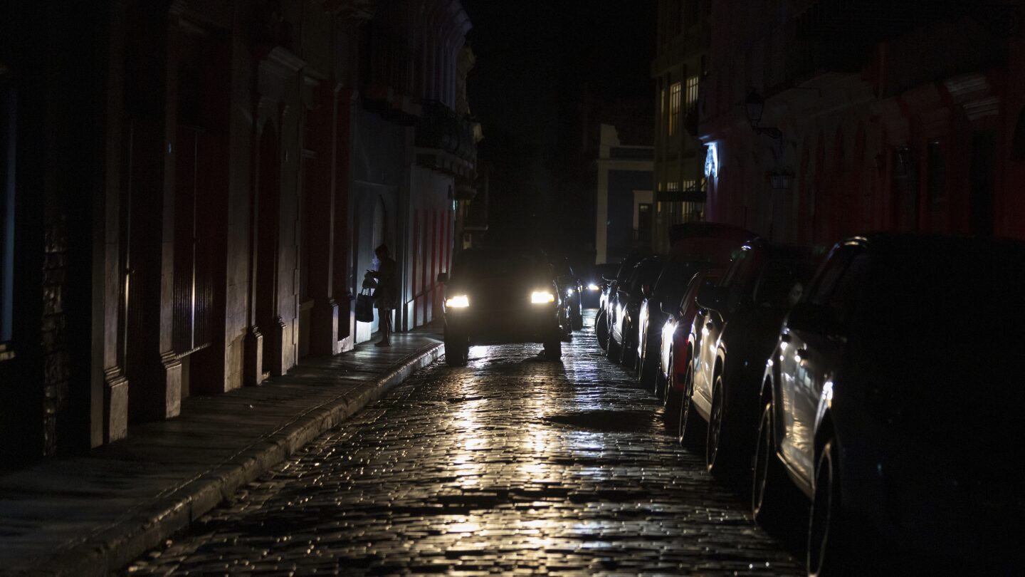 A look at why an island-wide blackout hit Puerto Rico and what caused it