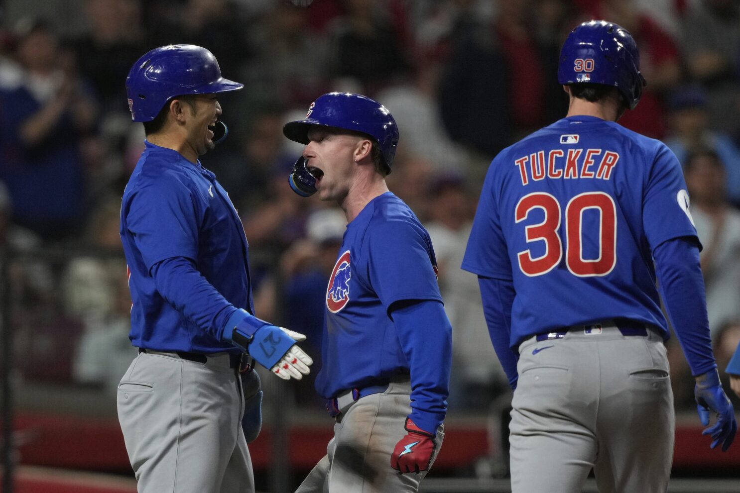 Pete Crow-Armstrong hits go-ahead grand slam, drives in 6 runs as Cubs rally to beat Reds 13-6