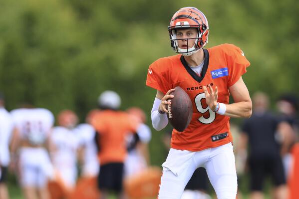 Cincinnati Bengals quarterback Joe Burrow believes his receiving corps is  one of the best in the NFL