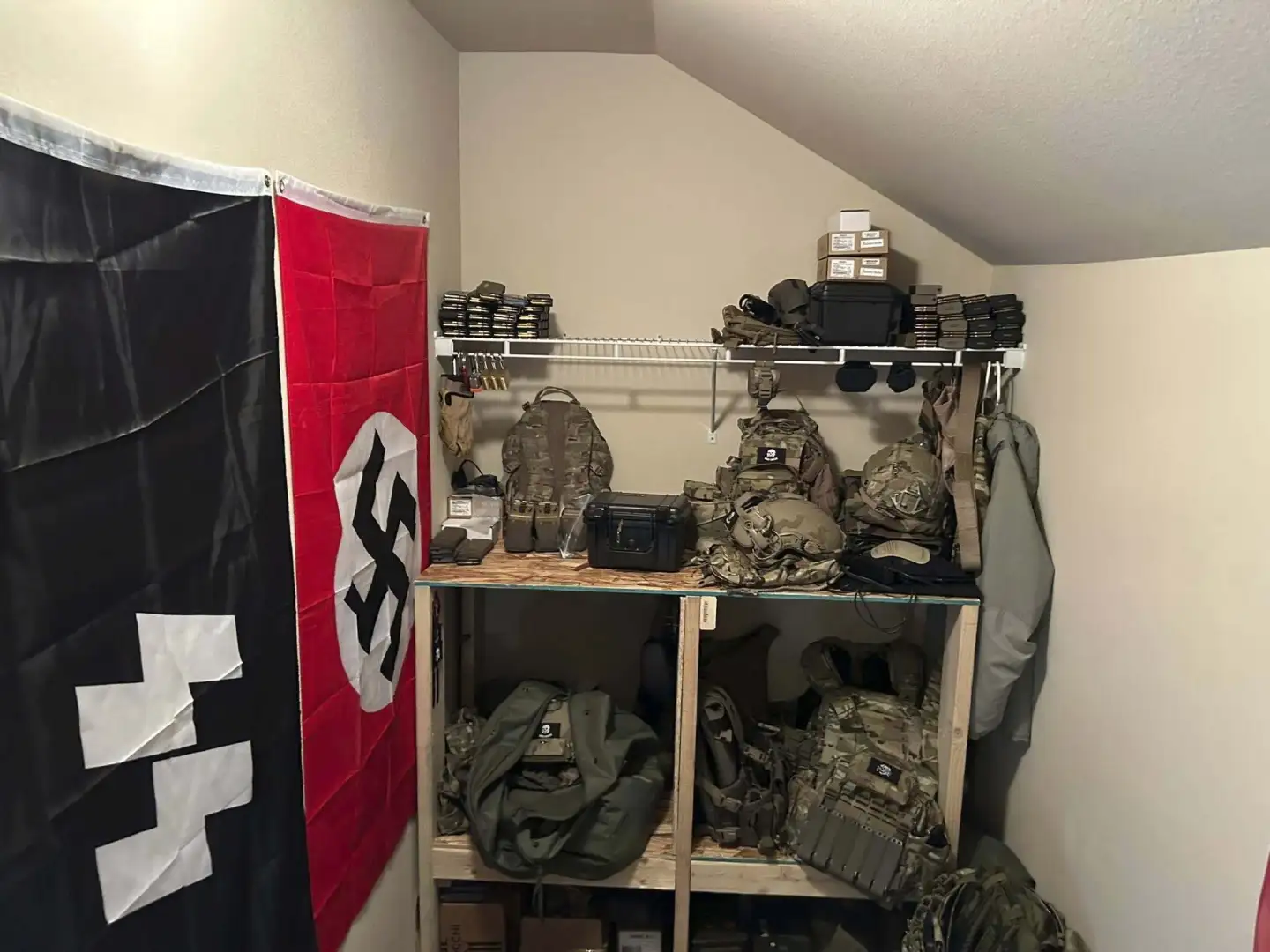 FBI Discovers Cache of Guns, Armor and Nazi Paraphernalia While Raiding Home in Washington State