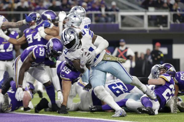 Cowboys dismantle Vikings 40-3 to halt 7-game winning streak