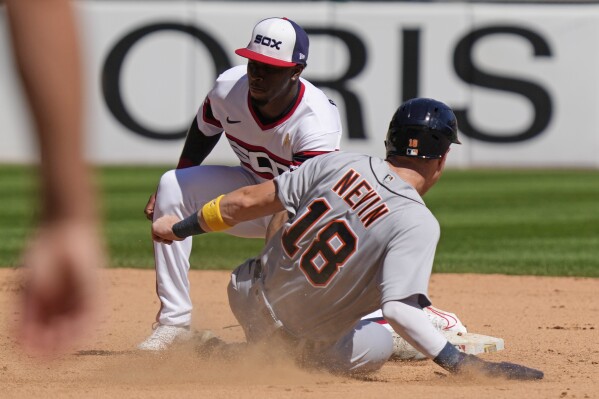 Detroit Tigers' Matt Vierling suffers knee strain; Tyler Nevin out