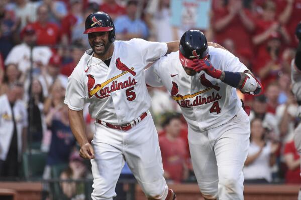 Cardinals honor Albert Pujols, Yadier Molina and Adam Wainwright