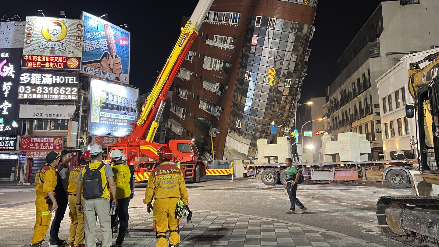 Séisme à Taiwan : 9 morts, plus de 1 000 blessés
