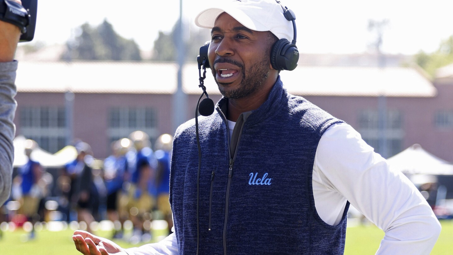 UCLA athletic director Martin Jarmond remains focused on Bruins' move to the Big Ten