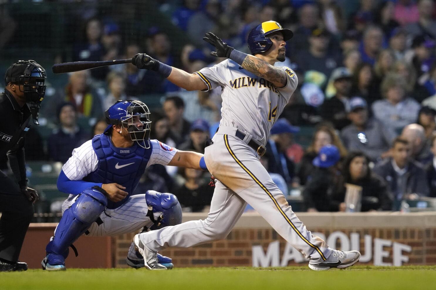 Brewers activate Christian Yelich from injured list, option Hoby