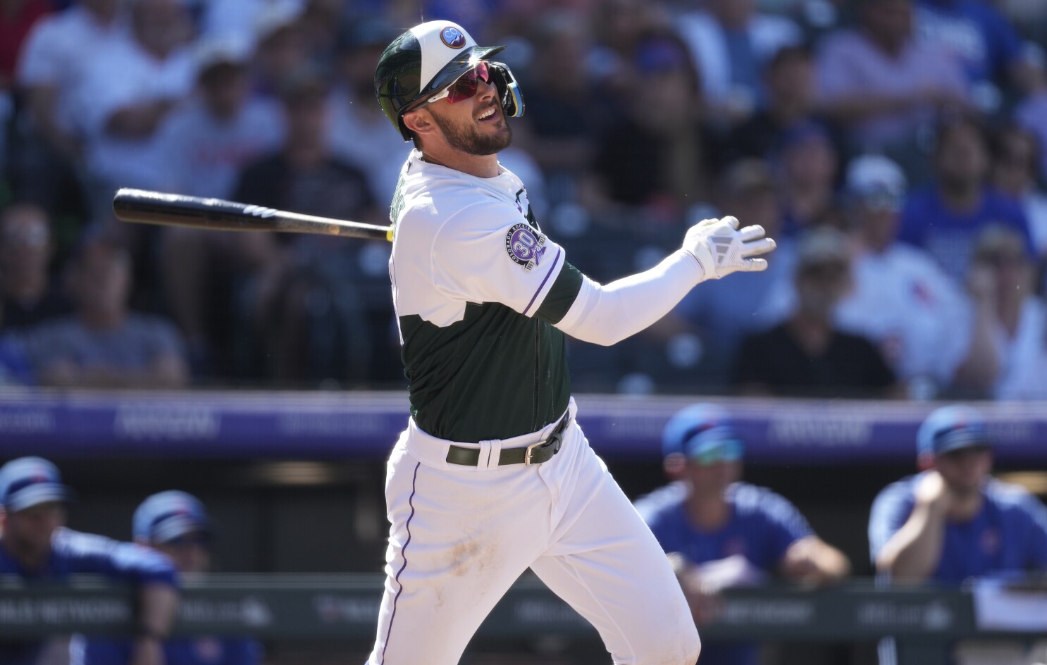 Kris Bryant, the first baseman; Can KB lead the Colorado Rockies to a win  over the Chicago Cubs?