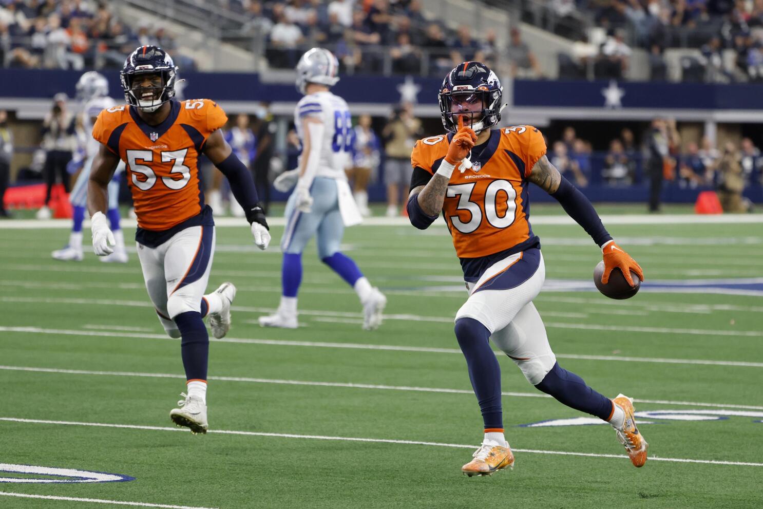 Dallas Cowboys wide receiver T.J. Vasher (16) against the Denver Broncos in  the first half of an NFL football game Saturday, Aug 13, 2022, in Denver.  (AP Photo/Bart Young Stock Photo - Alamy