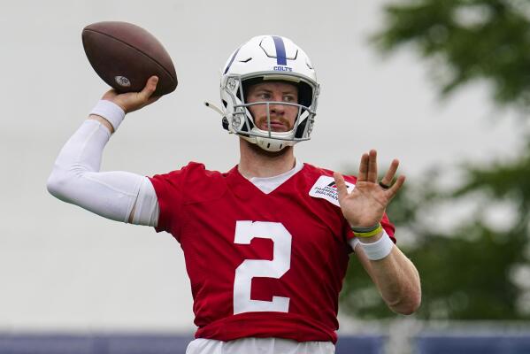 Colts' Carson Wentz missing practice with foot injury could be bad