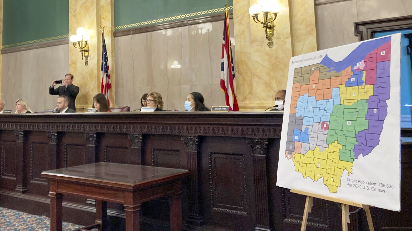 Voting rights groups ask to dismiss lawsuit challenging gerrymandered Ohio congressional map