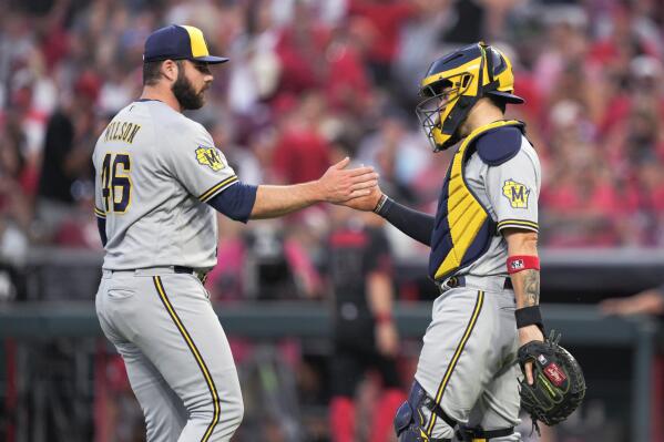 Brewers catcher Victor Caratini after 1-0 win over Reds 