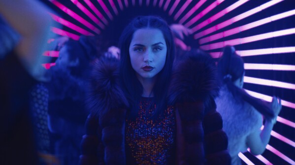 Ana de Armas in a scene from "Ballerina." (Murray Close/Lionsgate via AP)