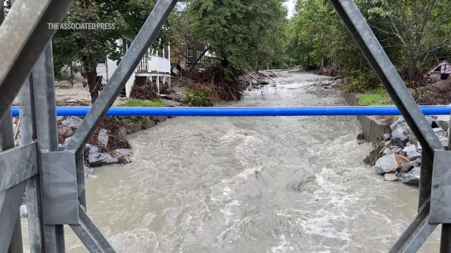 Vermont governor warns of more flooding from remnants of Debby AP News