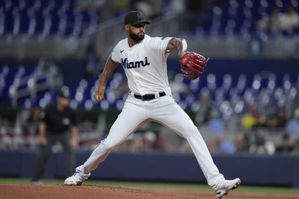 Marlins' Sandy Alcantara sidelined for the rest of the season with an arm  injury