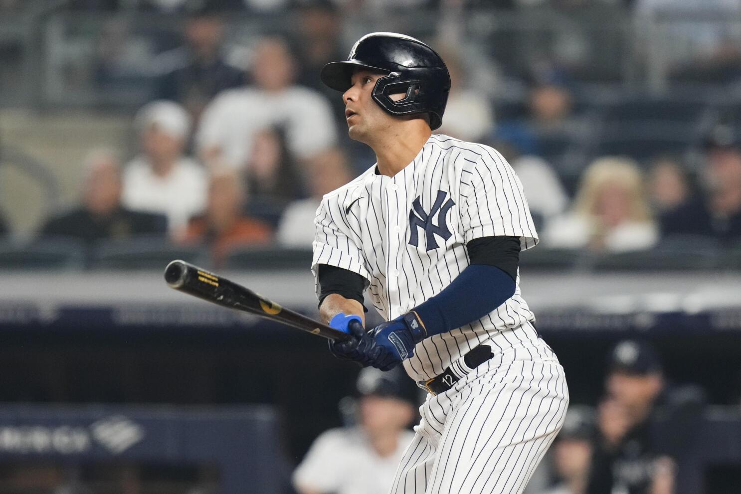 Isiah Kiner-Falefa batting fifth for Yankees Monday