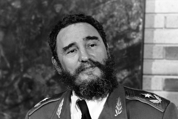 Premier of Cuba Fidel Castro  June 10, 1977. (APPhoto/Charles Tasnadi)