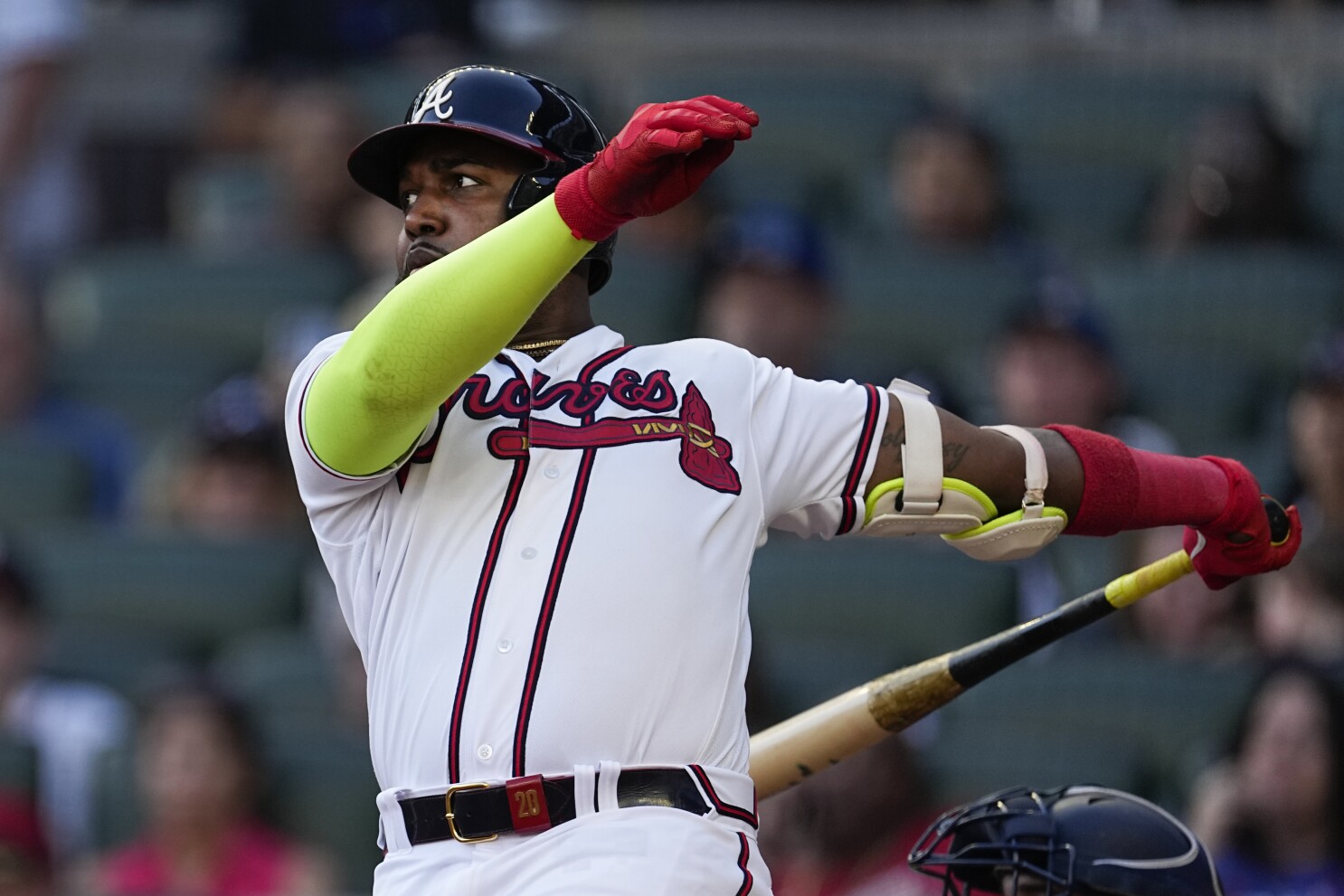 Braves' Ronald Acuña Jr. hits another home run; no concern over Marcell  Ozuna - The Athletic