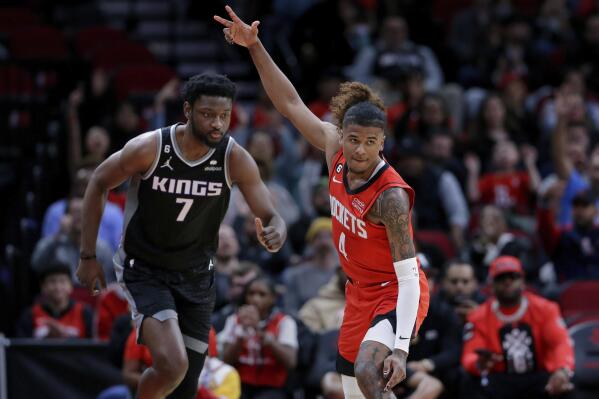 Murray hits eight 3-pointers as Kings beat Rockets 140-120